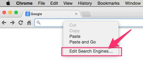 Edit Search Engines